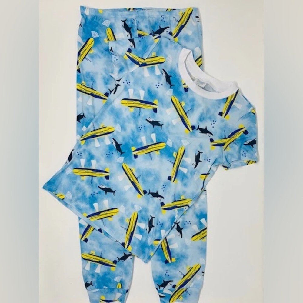 Esme Submarine Whale Short Sleeve Pajamas